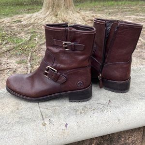 TORY BURCH BROWN BOOTS
